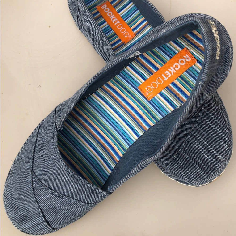 Ladies Denim Rocket Dog Shoes